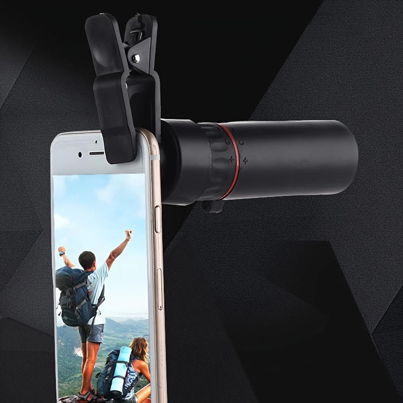 Mini Telescópio monocular - Portátil para celular